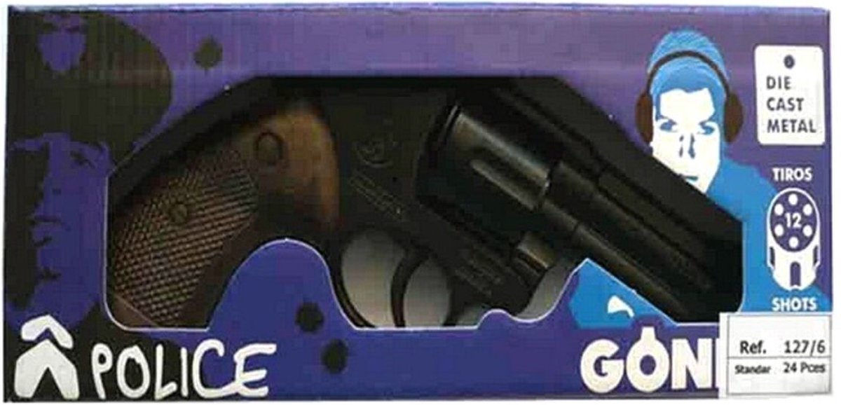 Pistolet de Police à pétards - Génération Souvenirs