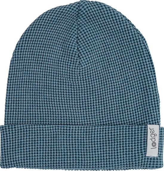 Lodger Muts Katoen Blauw 6-12M Beanie Ciumbelle katoen