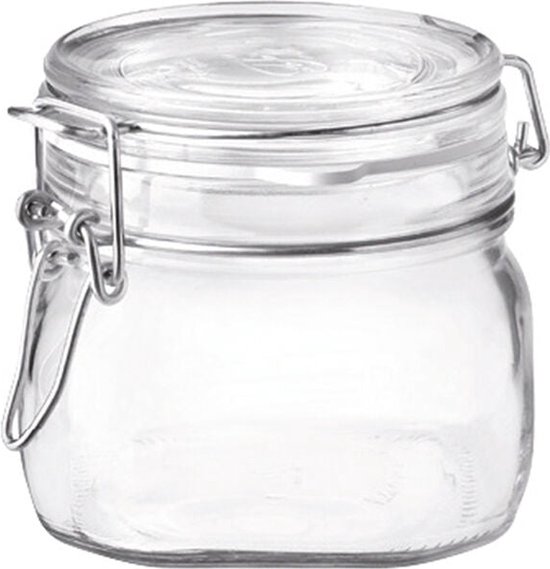 Bormioli Rocco Fido Weckpot - 50cl - 10cm - 6 stuks