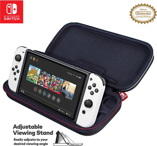 Game Traveler Nintendo Switch Beschermhoes - Zwart - Case - Hoes | bol