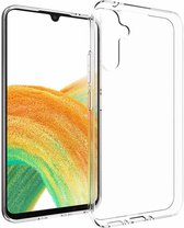 Lunso - Geschikt voor Samsung Galaxy A34 - TPU Backcover hoes - Transparant