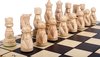 Afbeelding van het spelletje Pop schaakset - Opklapbaar Decoratieve Schaakbord met Schaakstukken - Koning 110mm - Schaakbord 550x275