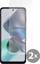Cazy Tempered Glass Screen Protector geschikt voor Motorola Moto G23 - Transparant - 2 stuks