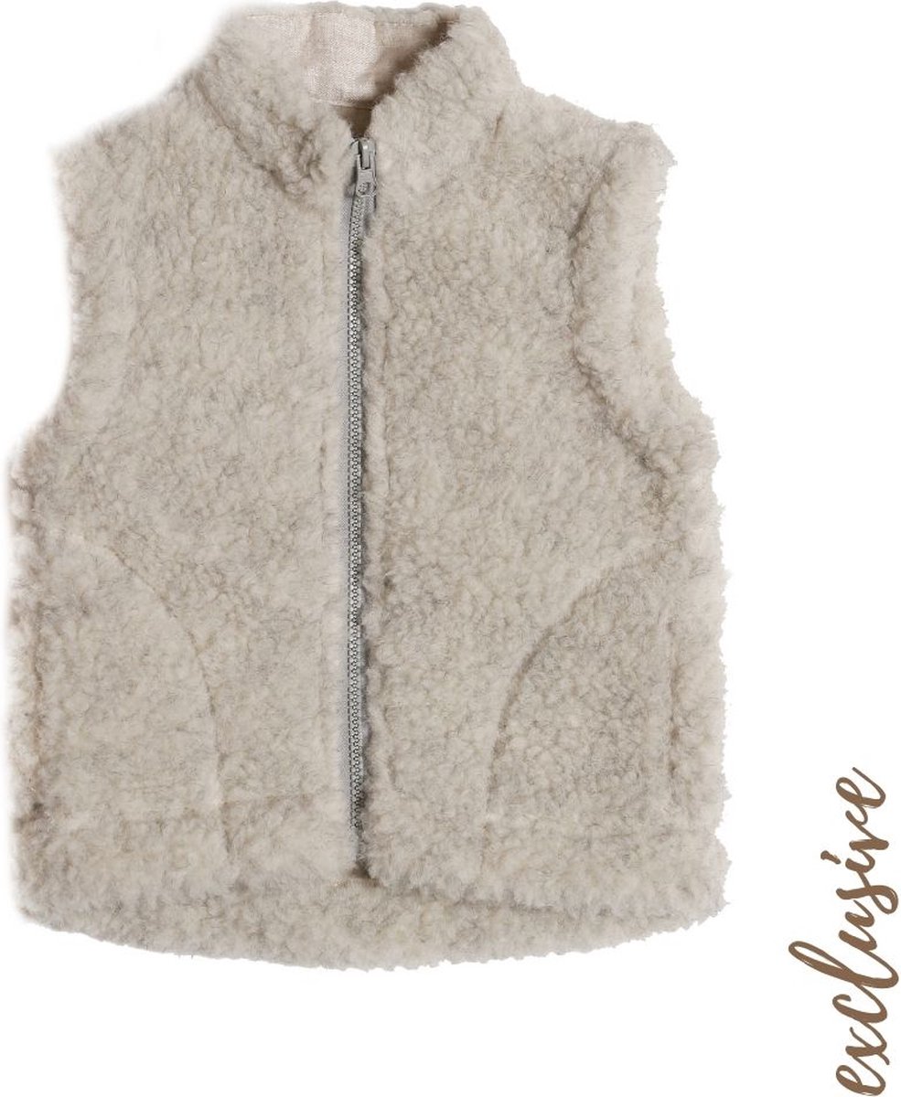 Alwero Exclusive bodywarmer Walker Junior licht 92-98 Grijs