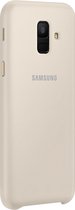 Samsung Galaxy A6 Dual Layer Cover Goud