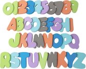 Bo Jungle - Badspeelgoed cijfers en letters - Waterspeeltjes - Bath foam numbers and letters (36 stuks)