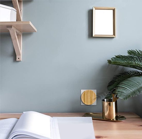 Avidsen 102498 Bamboo kinetische draadloze deurbel - werking compleet zonder batterijen — afbeelding 4