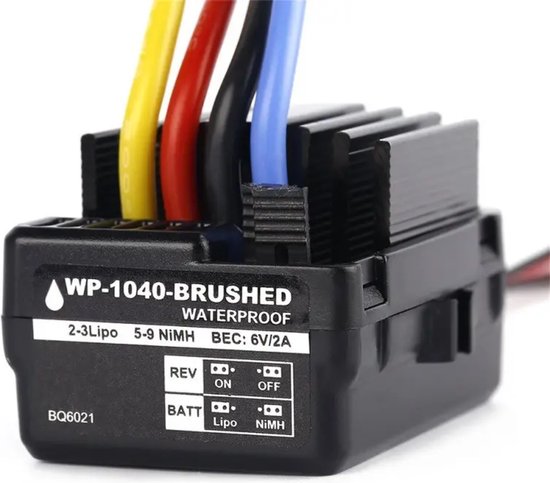 Krylanso - WP-1040 - Contrôleur de vitesse brossé pour voiture RC - Connecteur XT60