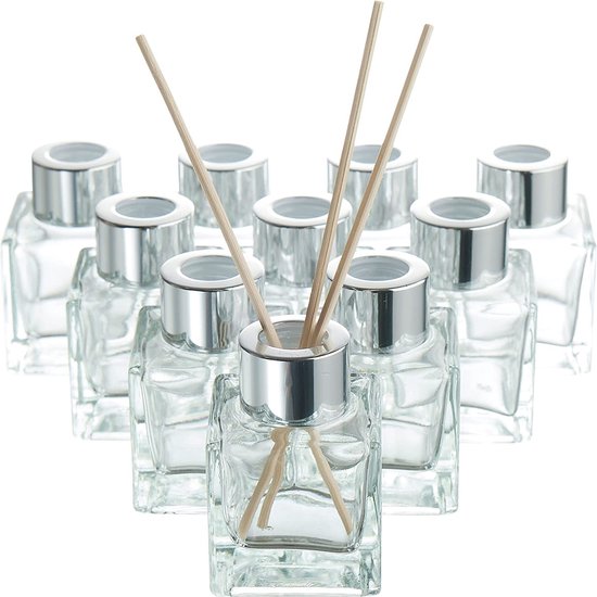 Teensery 50 stuks rietverspreider sticks 7 inch vezelsticks etherische olie diffuser vervanging navulsticks voor thuis geurverspreider (zwart Teensery 50 stuks rietverspreider sticks 7 inch vezelsticks etherische olie diffuser vervanging navulsticks voor thuis geurverspreider (zwart