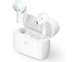 Unitone Go Draadloze Oordopjes - Bluetooth Oortjes - Earpods - Geschikt voor Apple & Android - Wit