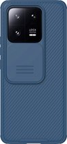 Nillkin CamShield Hoesje voor de Xiaomi 13 Pro - Back Cover met Camera Slider Blauw