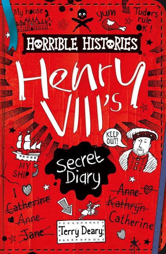Horrible Histories- Henry VIII's Secret Diary - cover