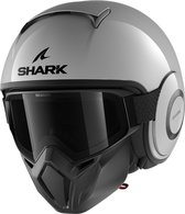 Shark Street Drak Blank Gun Silver S05 S - Maat S - Helm