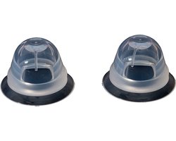 665 Leather - Tepelzuigers - Siliconen - Regular - Transparant