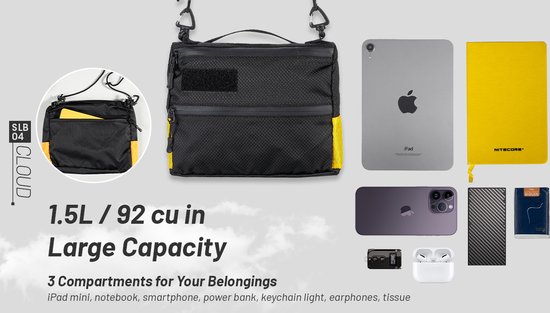 Sac à bandoulière Nitecore SLB04