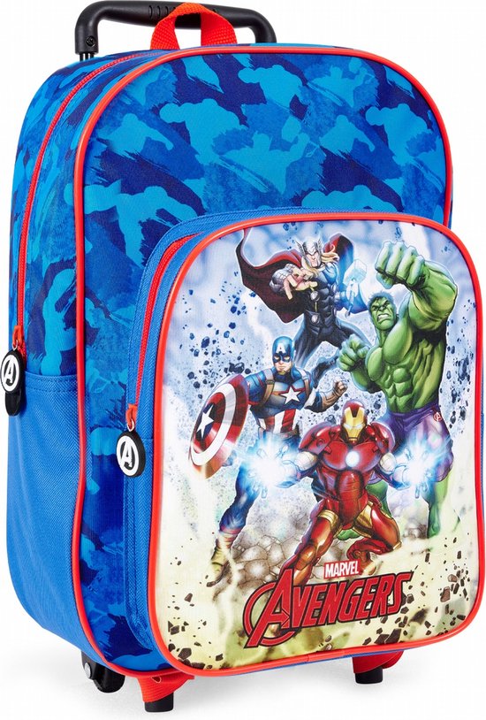 Avengers rugzak trolley jongens 3 - 5 jaar