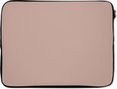 Laptophoes - Roze - Effen - Voor laptop - Laptop case - Kleuren - Laptop sleeve- 17 Inch - Laptop cover