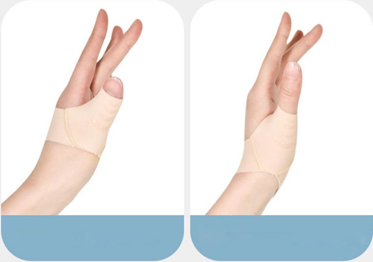 Duimbrace De Quervain - Polsbandage met duimspalk voor carpaal tunnelsyndroom