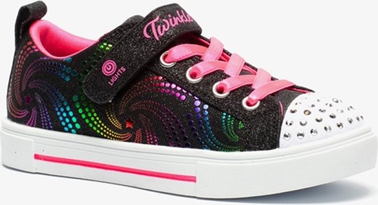 Skechers Twinkle Toes Sparks sneakers met lichtjes Zwart Maat 32 bol