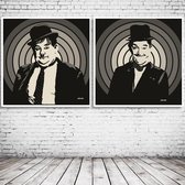 Oliver Hardy & Stan Laurel  Pop Art