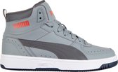 PUMA Rebound JOY Jr Unisex Sneakers - Quarry-CASTLEROCK-Grenadine-Peacoat - Maat 37.5