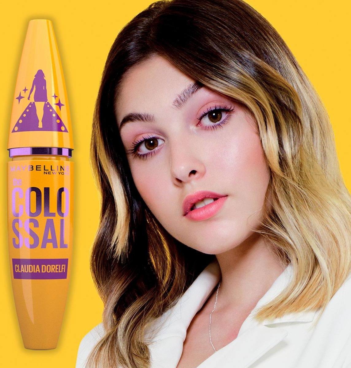 Maybelline New York Colossal Mascara Limited Edition Claudia – Mit Kollagen Für Mega-Volumen, 50 G