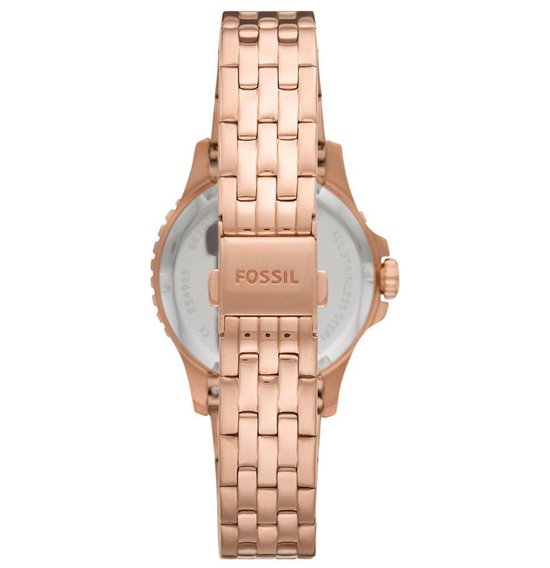 Fossil FB-01 ES4995 Horloge - Staal - Rosékleurig - Ø 36 mm