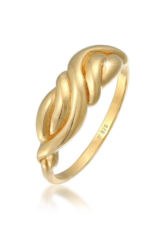 Elli Ring Dames Knoop Delicaat Filigraan in 925 Sterling Zilver