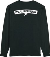 BEAUTERIQUE RUGPRINT T-SHIRT LANGE MOUW