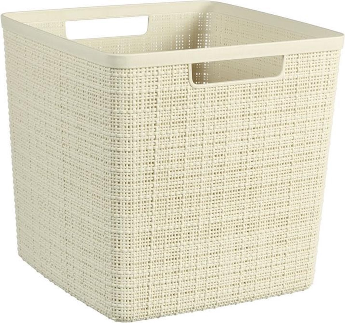 Curver Jute Mand Offwhite 28x28x27cm 17Liter