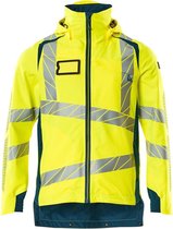 Mascot Accelerate Safe Shell Jas 19001 - Mannen - Geel/Petrol - 3XL