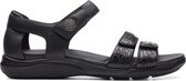 Clarks - Dames schoenen - Kylyn Strap - E - black combi - maat 5,5