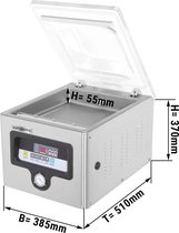 Vacuüm- verpakkingsmachine 14,4 m³/h | GGM Gastro