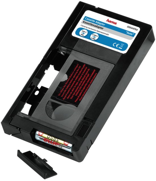 Hama cassette-adapter VHS-C/VHS auto