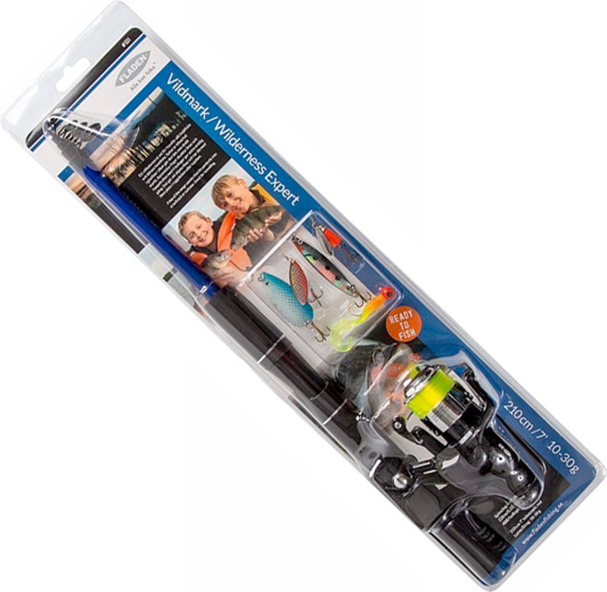 Fladen Expert Vildmark Kit - Spin Set | Roofvis set
