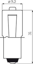 Halogeenlamp PX13.5S 6 Volt - 3 Watt met kraag (in Edge blister)