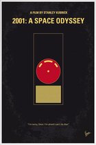 JUNIQE - Poster met kunststof lijst 2001 - A Space Odyssey -13x18