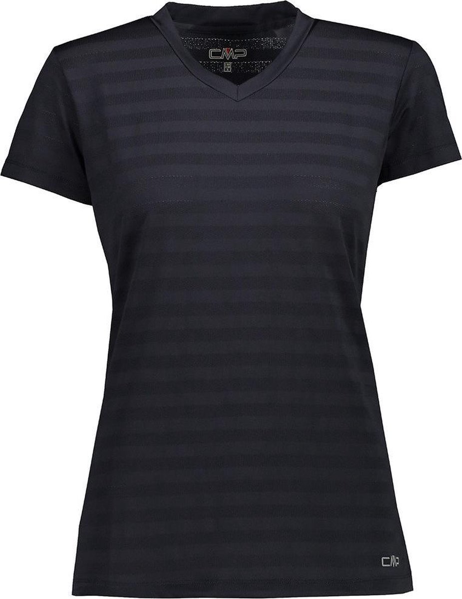 Cmp T-shirt Dames polyester/elastaan Zwart