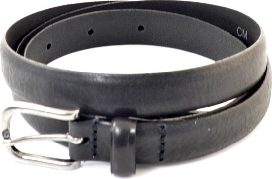 Cowboysbelt Damesriem 202001 - Zwart - 90 cm