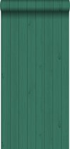 ESTAhome behang smalle sloophout planken tropisch junglegroen - 128853 - 53 cm x 10,05 m