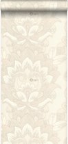 Origin behang ornamenten wit - 306737 - 70 cm x 10,05 m