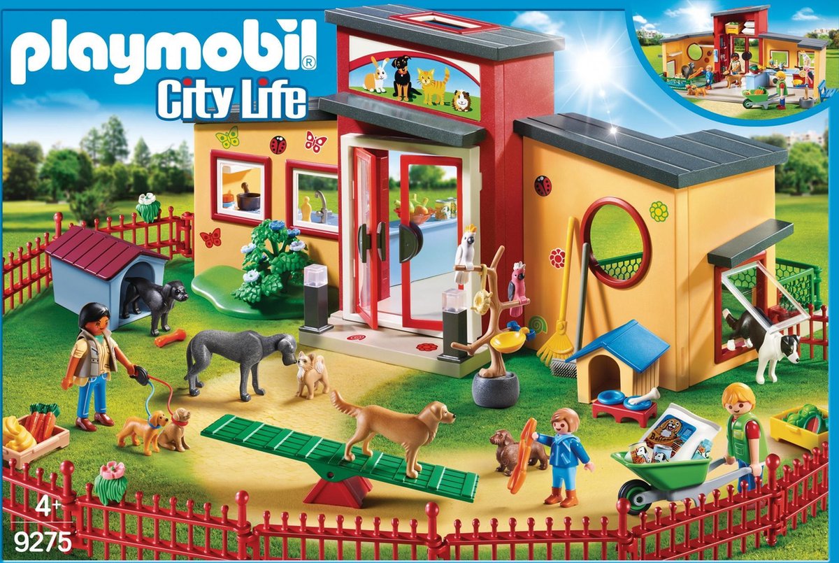 PLAYMOBIL City Life Dierenpension - 9275 | bol.com