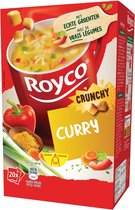 Soep royco crunchy curry 20 zakjes | Doos a 20 zak