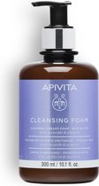 Apivita Cleansing Foam Face And Eyes With Olive And Lavender 300ml