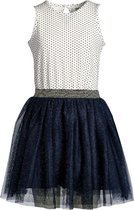 Meisjes jurk Marine tule | Maat 140/ 10Y
