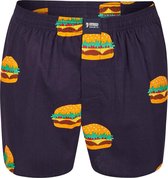 Happy Shorts Wijde Boxershort Hamburger -  XL