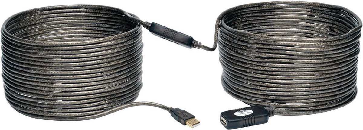 Tripp-Lite U026-20M USB 2.0 Active Extension Repeater Cable (A-A M/F), 20M (65-ft.) TrippLite
