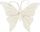 Deco Vlinder Fab 44x3,5x33cm metaal
