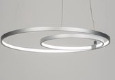 Lumidora Hanglamp 73523 - Ingebouwd LED - 30.0 Watt - 2400 Lumen - 2700 Kelvin - Aluminium - Metaal - Met dimmer - ⌀ 51 cm