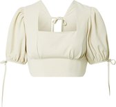 Fashion Union blouse lesina Crème-12 (L)